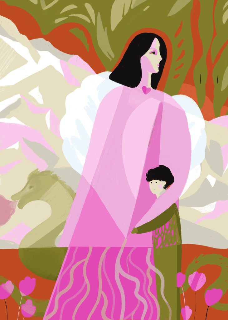 rtIllustration de l'interview de Hanifa par Daria